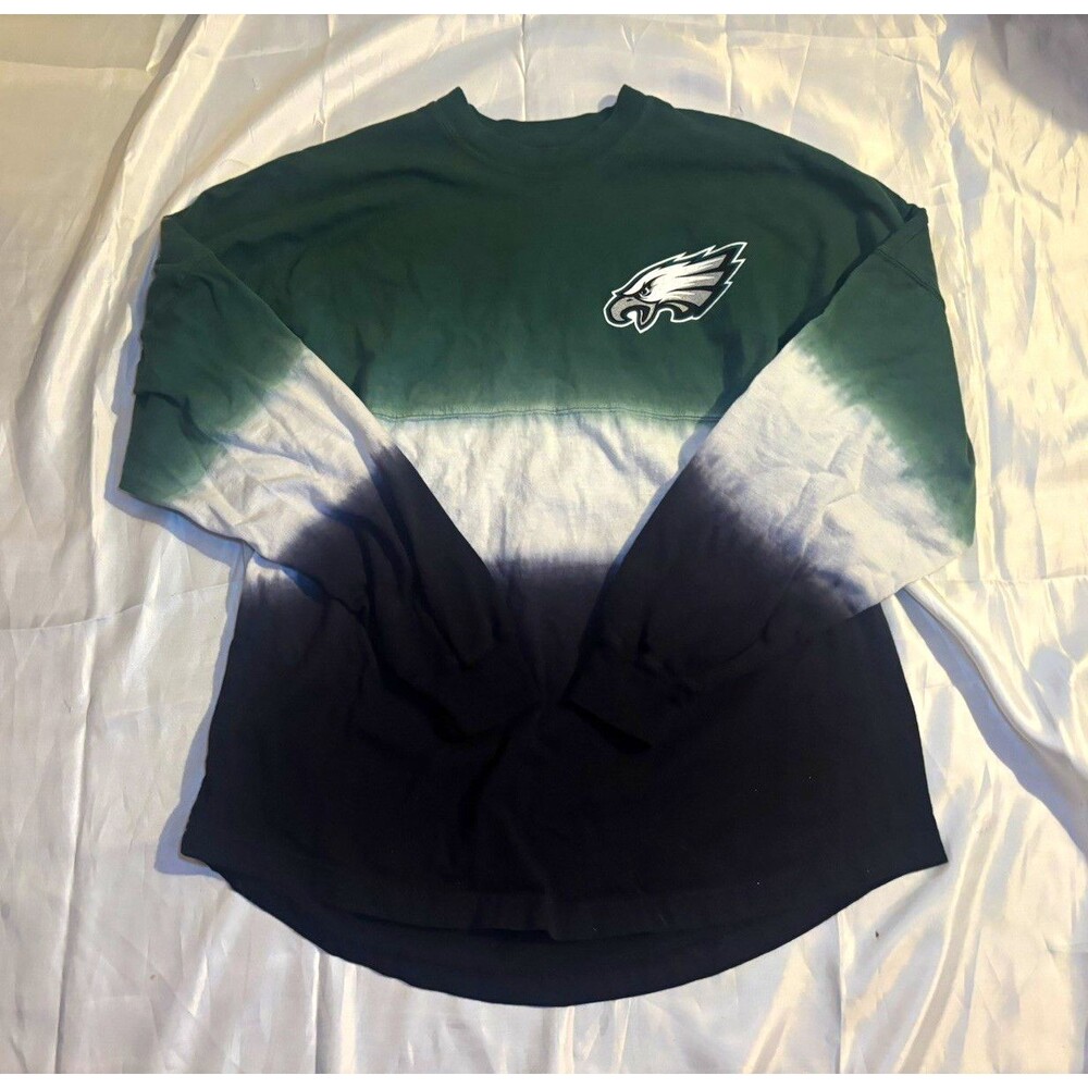 Fanatics NFL Pro Line Philadelphia Eagles Women's Size M Ombre Spirit Jersey Sup